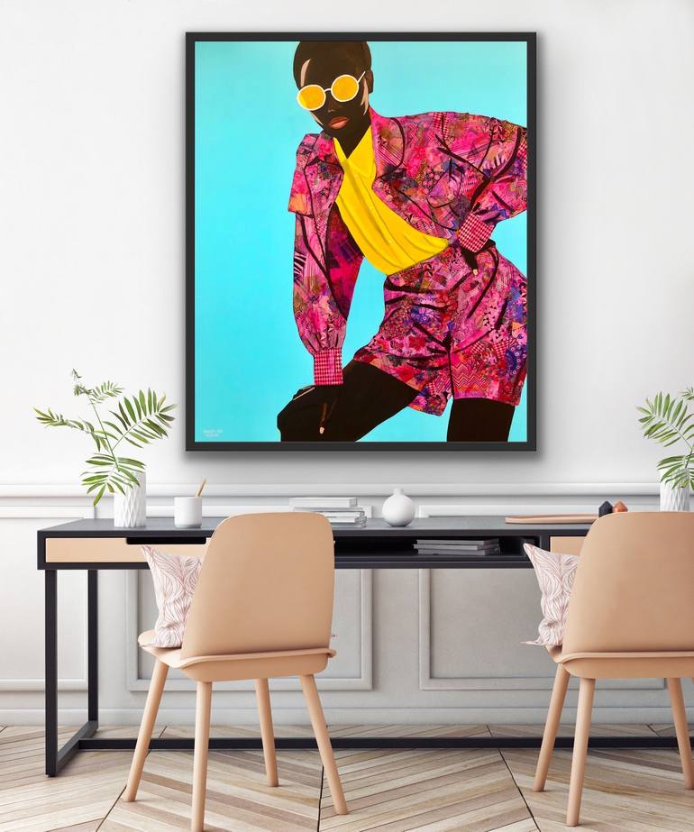 Original Fashion Painting by Wencke Uhl