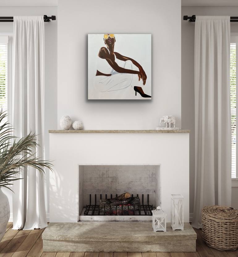 Original Figurative People Painting by Wencke Uhl