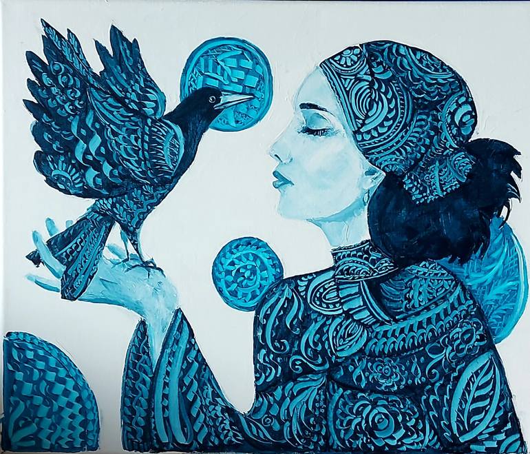 Print of Art Deco Fantasy Paintings by Larysa Fedarava