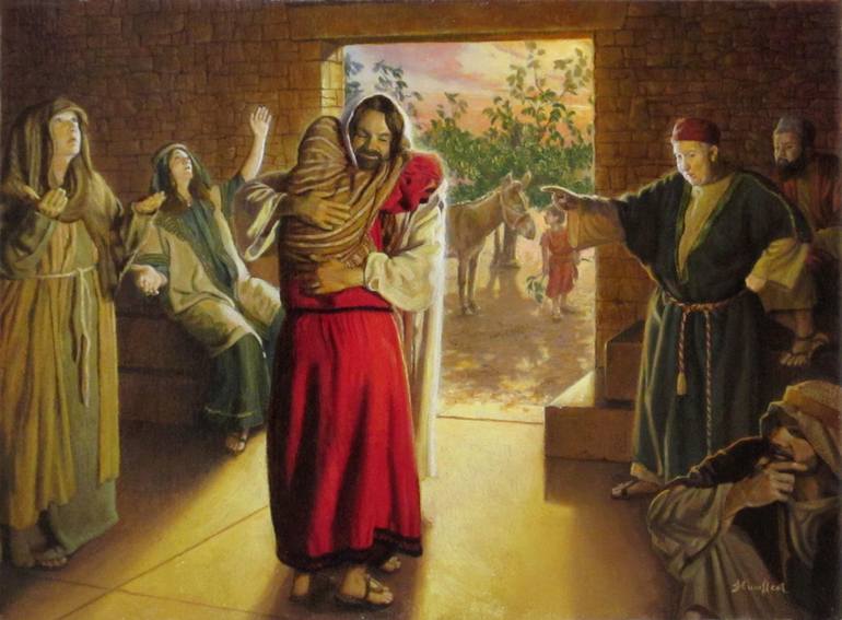 jesus healing a woman
