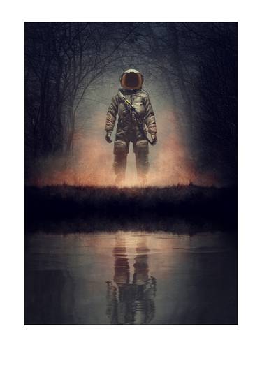 The Astronaut Collection : "Chance Encounter" - Hand Signed - Limited Edition of 50 thumb
