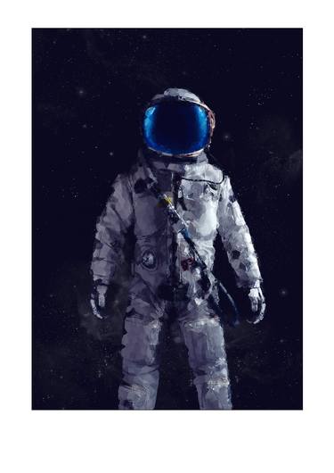 The Astronaut Collection : "Hi-Tech : Low Poly" - Hand Signed - Limited Edition of 50 thumb