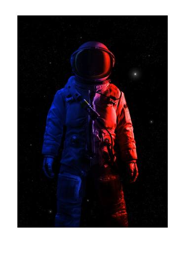 The Astronaut Collection : "Fire and Ice" - Hand Signed - Limited Edition of 50 thumb
