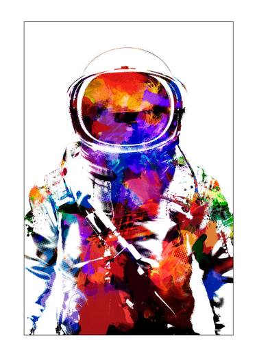 The Astronaut Collection : "AstroDelic" - Hand Signed - Limited Edition of 50 thumb