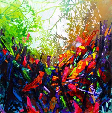 Original Abstract Expressionism Nature Paintings by Alexander Moldavanov