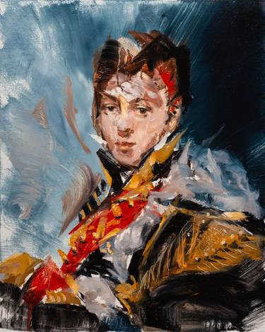 Original Portrait Painting by Alexander Moldavanov