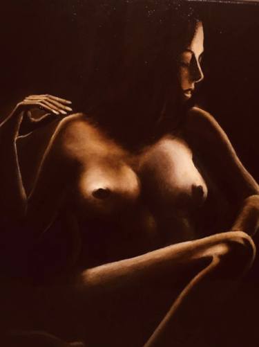 Original Portraiture Nude Paintings by Meera Kumar