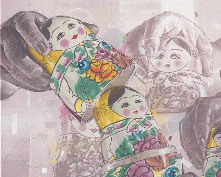 Original Impressionism Time Painting by Jos Hoppenbrouwers