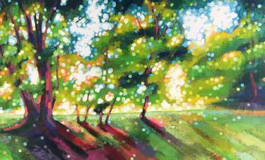 Original Impressionism Nature Painting by C Soete