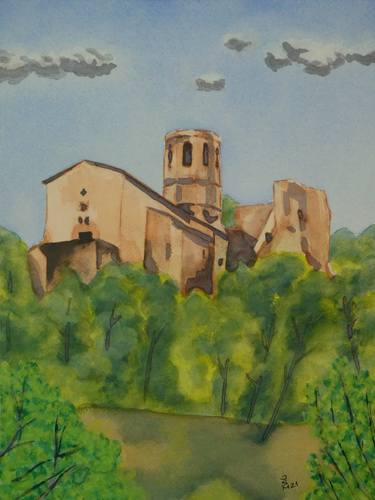 Original Landscape Painting by Josep Subirana Miquel