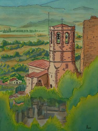 Original Landscape Painting by Josep Subirana Miquel