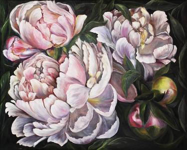 Print of Realism Floral Paintings by Masha Abdum