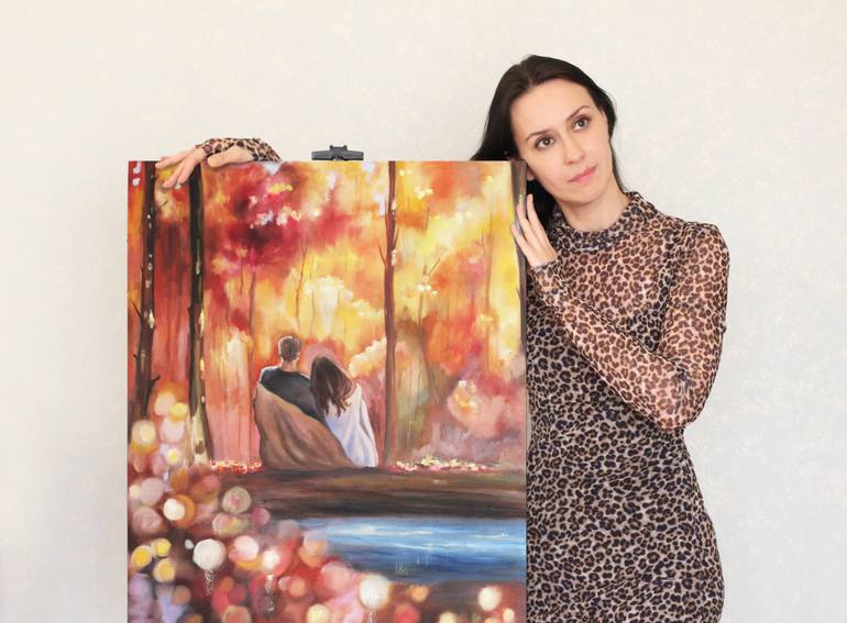 Original Illustration Nature Painting by Masha Abdum