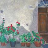 Detail of Tuscan House 2014 by Philippa Mayo
