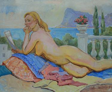 Original Expressionism Nude Paintings by Oleg Mishchenko