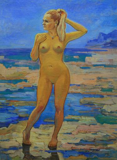 Original Figurative Nude Paintings by Oleg Mishchenko
