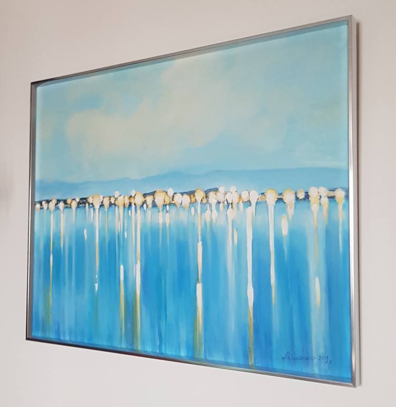 Original Expressionism Landscape Painting by Oleg Mishchenko