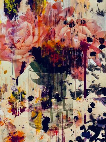 Print of Conceptual Floral Paintings by Moises Monteferro