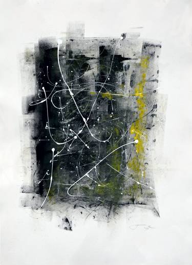 Original Abstract Paintings by Franc Podgorsek