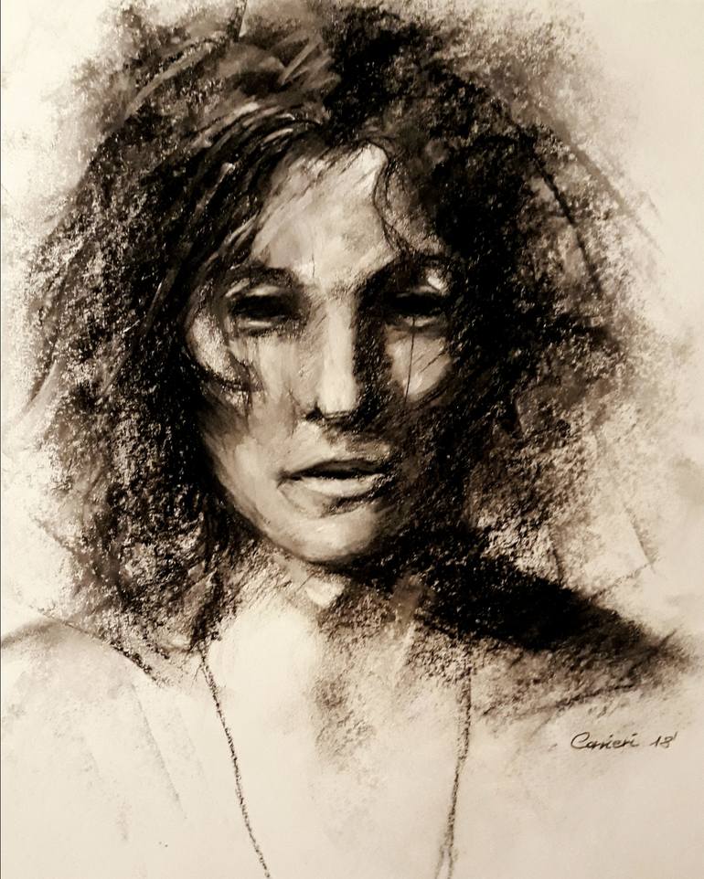 Unknown 21 Drawing by roberto carrieri | Saatchi Art