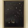 Starry night in frame