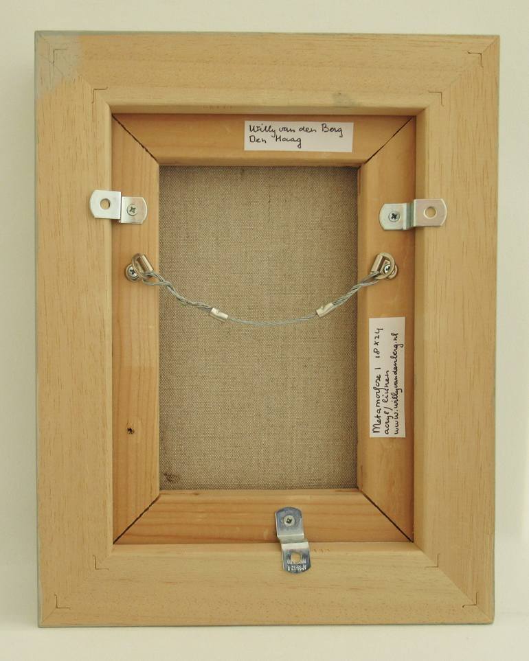 Original Abstract Light Painting by Willy Van Den Berg