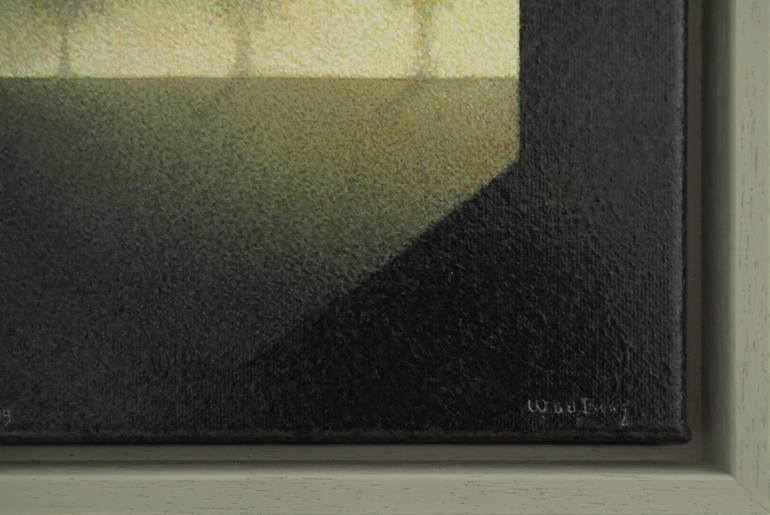 Original Abstract Light Painting by Willy Van Den Berg