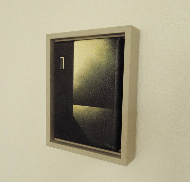 Original Abstract Light Painting by Willy Van Den Berg