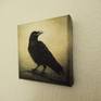 The Raven II on wall
