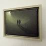 On wall
