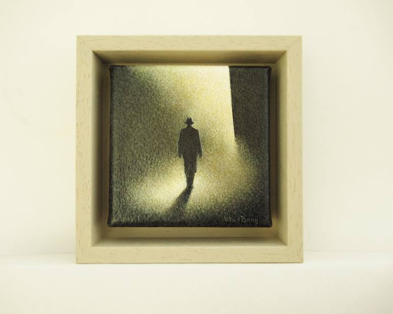 Original Figurative Men Painting by Willy Van Den Berg