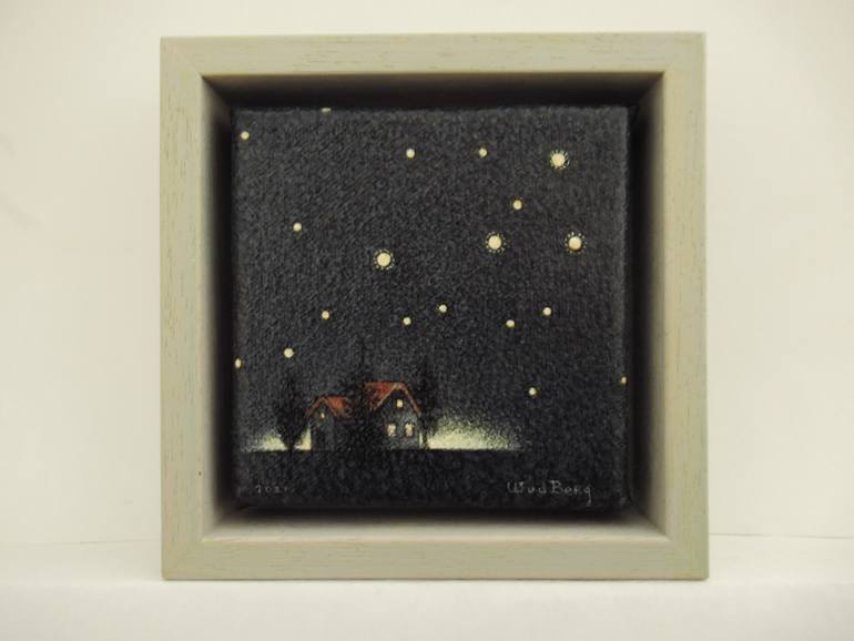 Original Figurative Landscape Painting by Willy Van Den Berg