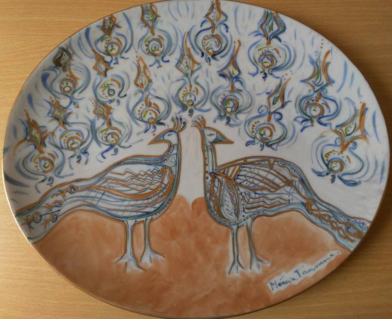 two peacocks - Print