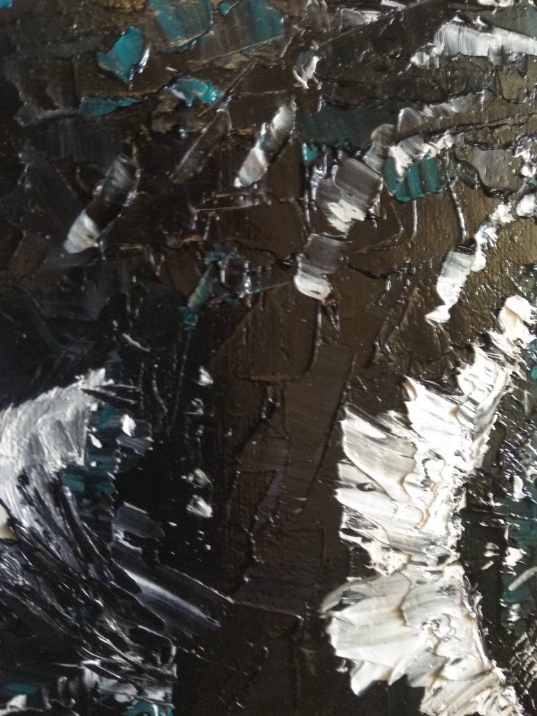 Original Expressionism Animal Painting by Tamara Budai