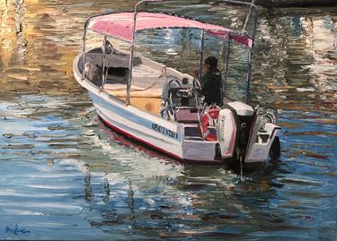 Original Realism Boat Paintings by Bob Kling