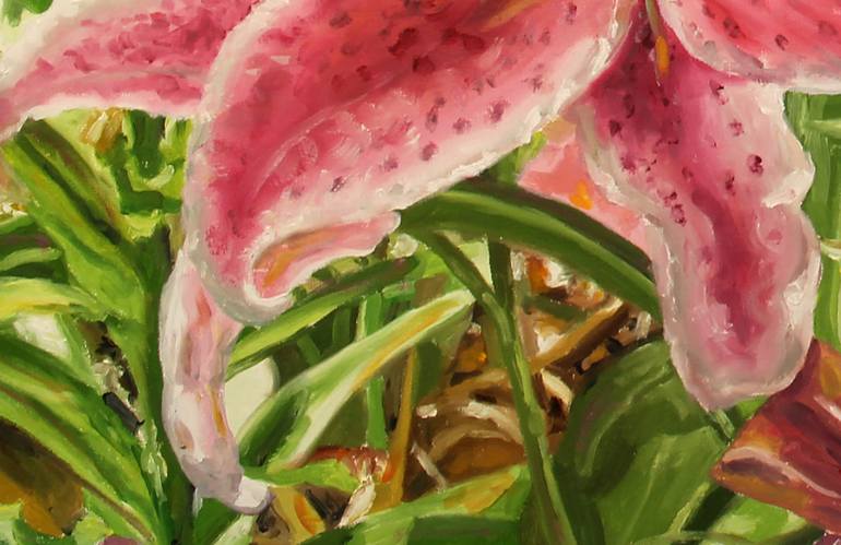 Original Floral Painting by Bob Kling