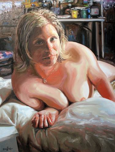 Original Figurative Nude Paintings by Bob Kling