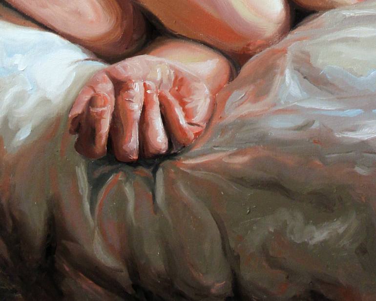 Original Figurative Nude Painting by Bob Kling