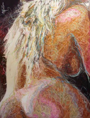 Original Figurative Nude Paintings by Bob Kling