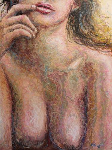 Original Figurative Nude Paintings by Bob Kling