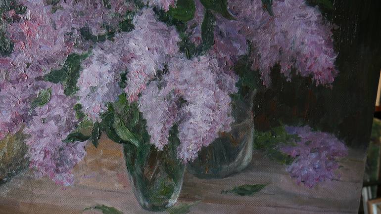 Original Realism Floral Painting by Nikolay Dmitriev