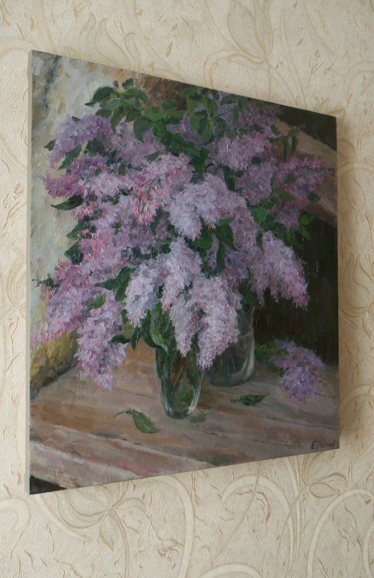 Original Realism Floral Painting by Nikolay Dmitriev