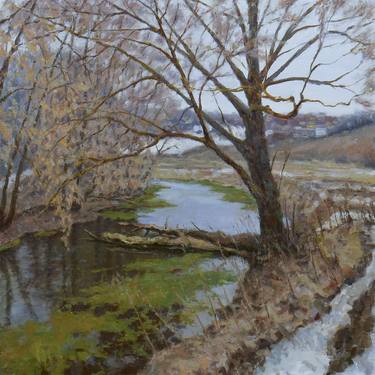 Original Realism Landscape Paintings by Nikolay Dmitriev