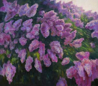 Original Impressionism Floral Paintings by Nikolay Dmitriev