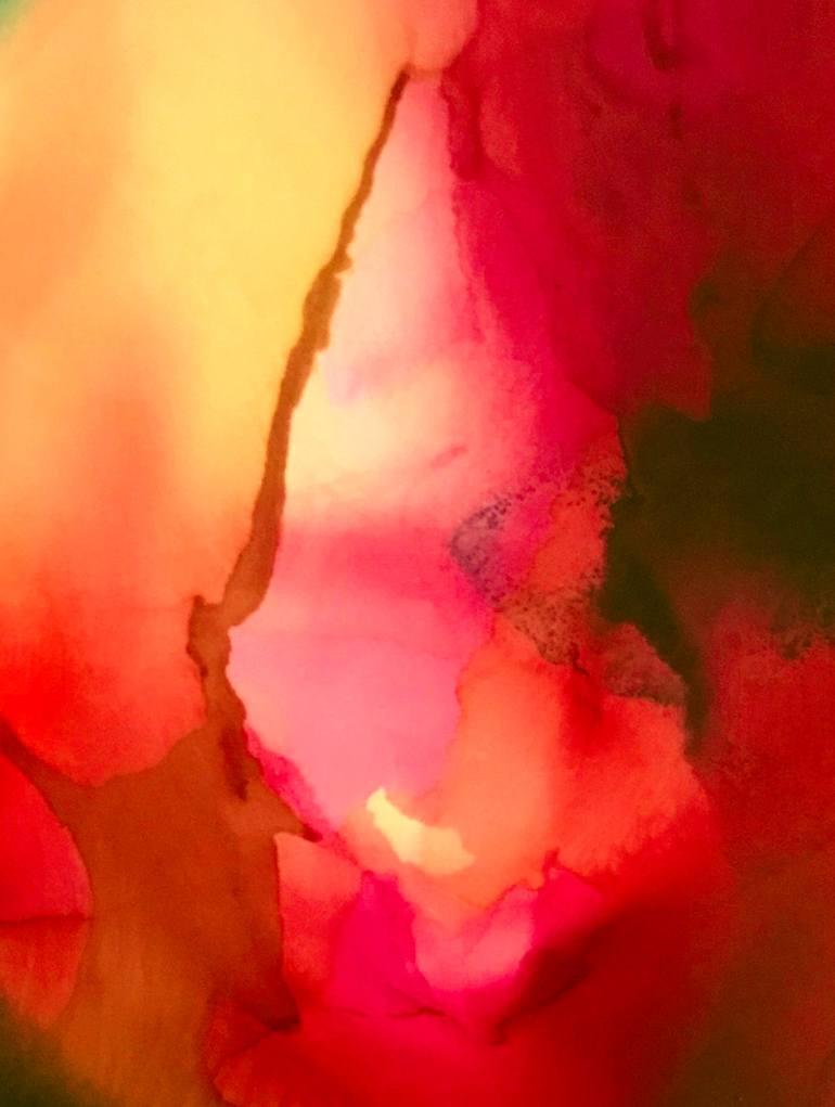 Original Abstract Expressionism Abstract Painting by Donna Shields