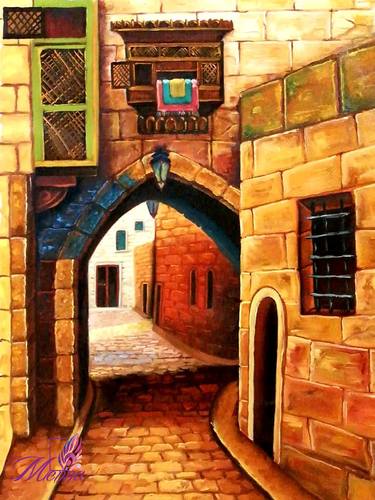 Print of Art Deco Places Paintings by Menna Adel