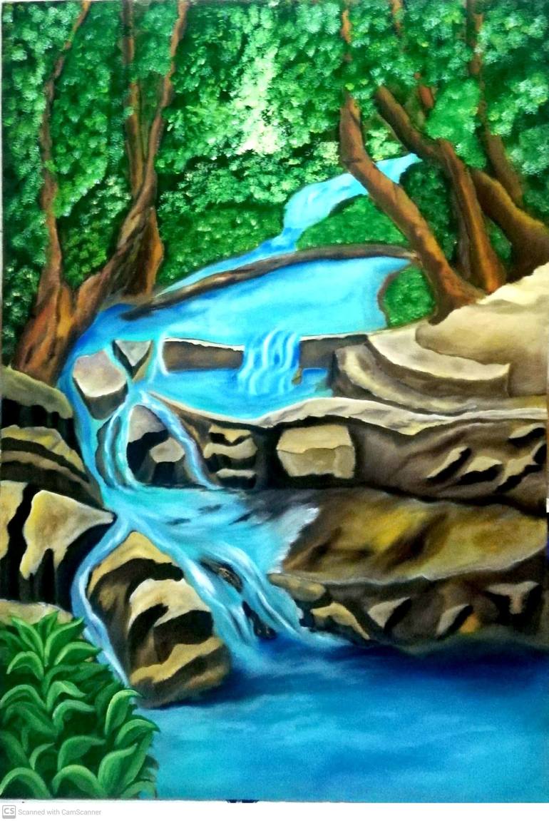 Nature Painting by Menna Adel | 