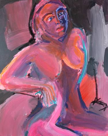 Original Abstract Expressionism Women Paintings by Dana Blickensderfer