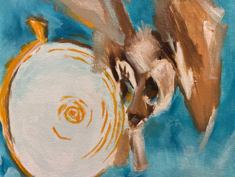 Original Abstract Animal Painting by Bianca Neagu
