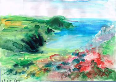 Original Expressionism Landscape Paintings by margo ozog